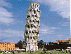 Tháp nghiêng Pissa ở Ý